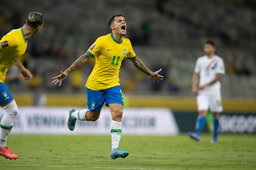 Coutinho đã có một trận đấu tỏa sáng rực rỡ để mang chiến thắng về cho đội tuyển Brazil
