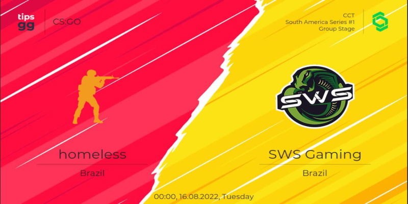Trận đấu giữa Homeless vs SWS sẽ diễn ra vào 0h ngày 16/8/22