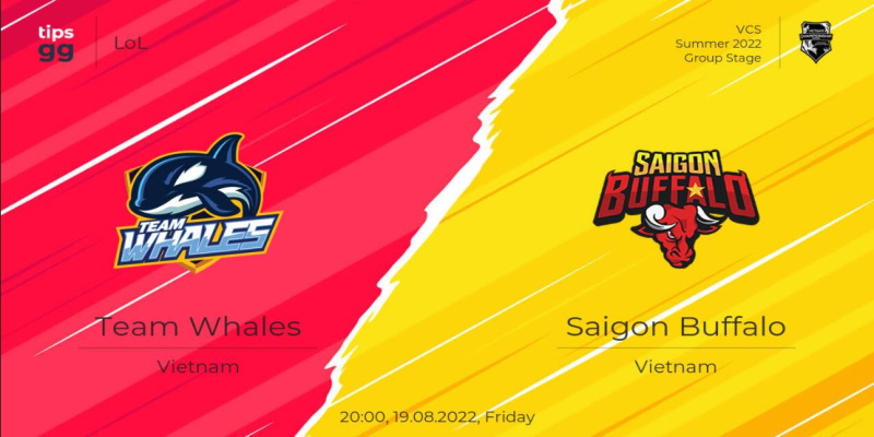 Team Whales vs Saigon Buffalo  là một trận đấu hấp dẫn của VCS Summer 2022