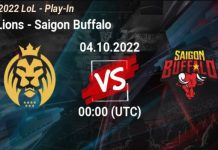 Trận đấu giữa MAD Lions vs Saigon Buffalo là cuộc đối đầu được nhiều người quan tâm
