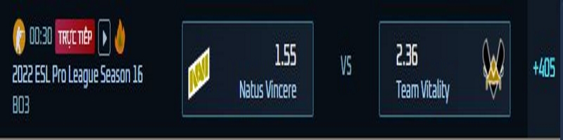 Trận đấu giữa Natus Vincere vs Team Vitality hứa hẹn sẽ cực kỳ căng thẳng
