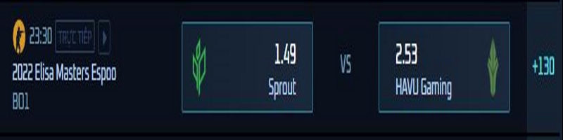 Pertandingan antara Sprout vs HAVU Gaming menjadi konfrontasi yang menarik